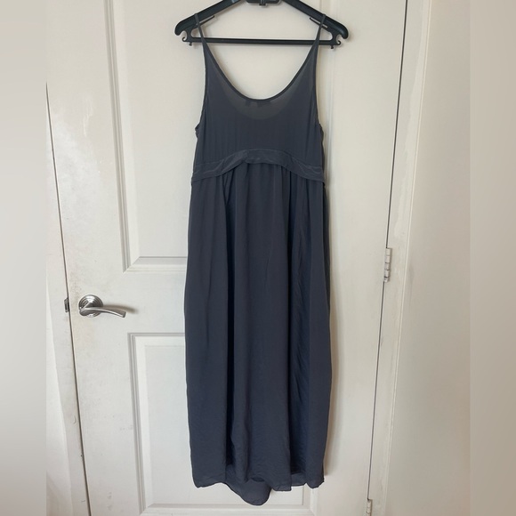 Wilfred Gray Silk Midi Dress XS - Picture 6 of 6